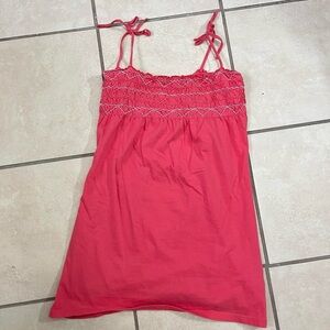 Pink Babydoll Top